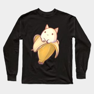 Banana Cat Long Sleeve T-Shirt